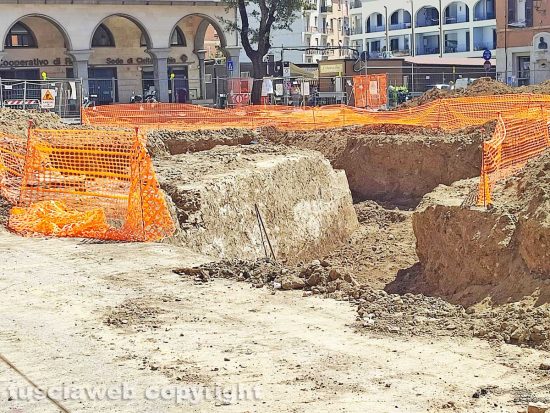 Civitavecchia - Gli scavi al Mercato
