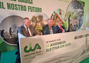 Giulio Zelli al congresso Cia Lazio