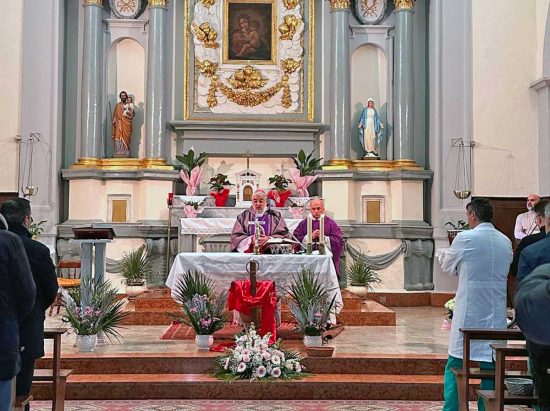 Civita Castellana - Riaperta al culto la chiesa di Santa Maria delle Grazie all'interno dell'ospedale Andosilla
