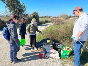 Viterbo - Al Bullicame raccolti 380 kg di plastica