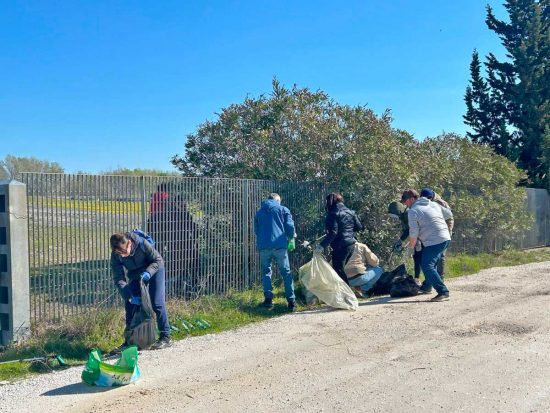 Viterbo - Al Bullicame raccolti 380 kg di plastica