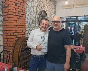 Andrea Delmastro con Mauro Caroccia