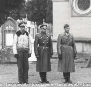 Viterbo - Il funerale del pilota tedesco Peter Fischer il 13 marzo 1944