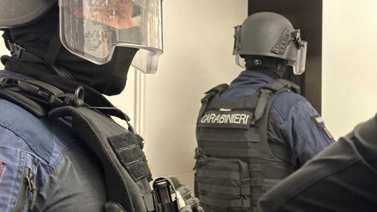Operazione dei carabinieri a Roma