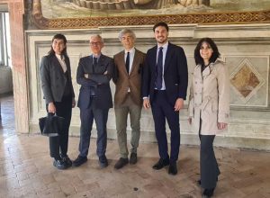 Il prefetto Sergio Pomponio in visita a Bassano Romano