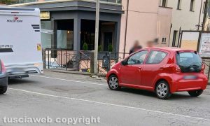 Montefiascone - Scontro auto-camper sulla Cassia