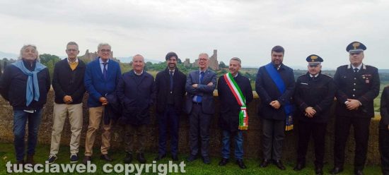 L'inaugurazione di Tuscania in fiera