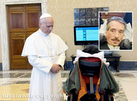 L'incontro di Italo Leali con papa Leone XIV