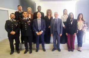 Il prefetto Sergio Pomponio in visita a Bassano Romano