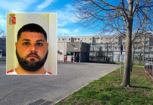 Il carcere Nicandro Izzo - Nel riquadro Cosimo Geloso