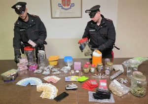 Valmontone - Carabinieri - Sequestrati quattro chili di droga