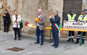 Nuovo defibrillatore a Civitella Cesi