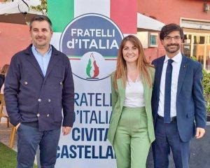 Da sinistra Luca Giampieri, Laura Corrotti e Daniele Sabatini
