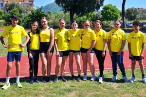 Sport - Alcuni atleti della Finass Assicurazioni Atletica Viterbo