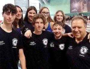 Il gruppo del Nuoto Viterbo