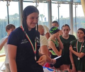 Sport - Nuoto - Giulia Zaccani - bronzo 50 delfino categoria Juniores