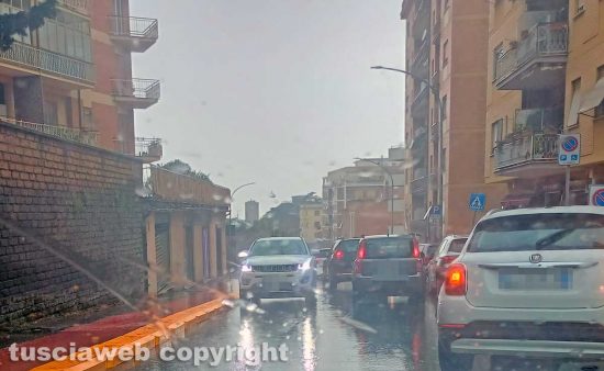 Viterbo - Degrado in via della Pila