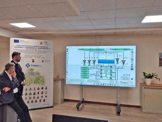 Viterbo - La nuova struttura tecnologica di Talete