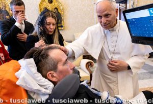 L'incontro di Italo Leali con papa Leone XIV
