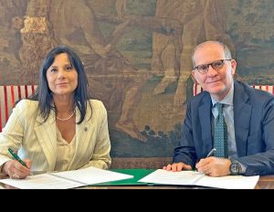 Massimiliano Giansanti e Tiziana Laureti
