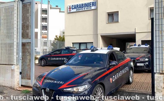 Ostia - Operazione dei carabinieri