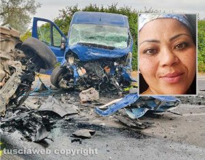 Capodimonte - Frontale su strada Verentana - Nel riquadro Gabriela Pantaleon