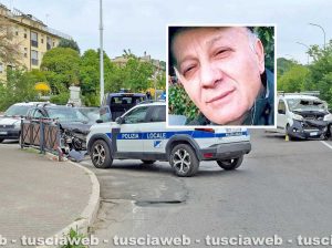 Orte - Frontale sulla via Amerina - Nel riquadro Luciano Riccardi