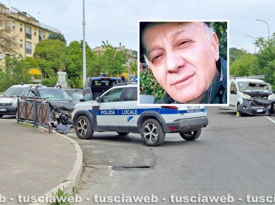 Orte - Frontale sulla via Amerina - Nel riquadro Luciano Riccardi