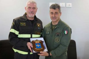 Viterbo - Vigili del fuoco - Formatori addetti antincendio, attestati ai reparti Aviazione dell'esercito
