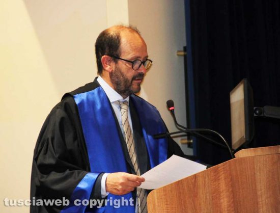 Il professore di diritto penale all’Unitus Carlo Sotis