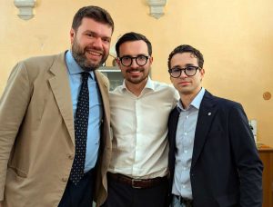 Alessandro Romoli, Claudio Parroccini e Angelo Balletti