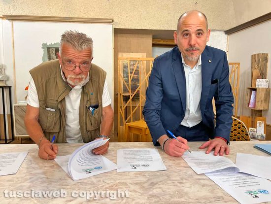 Antonio Biagioli e Attilio Lupidi