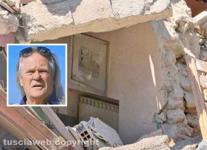 Bolsena - Forte esplosione distrugge casa - Nel riquadro Wilmo Capretto