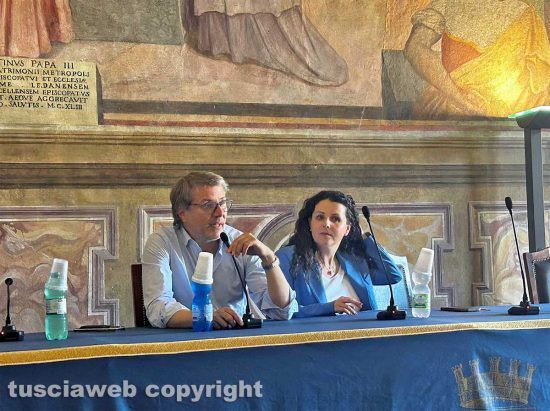 Emanuele Aronne e Chiara Frontini