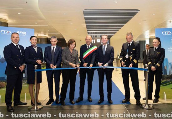 Ita Airways - Primo volo diretto Roma Fiumicino -Houston