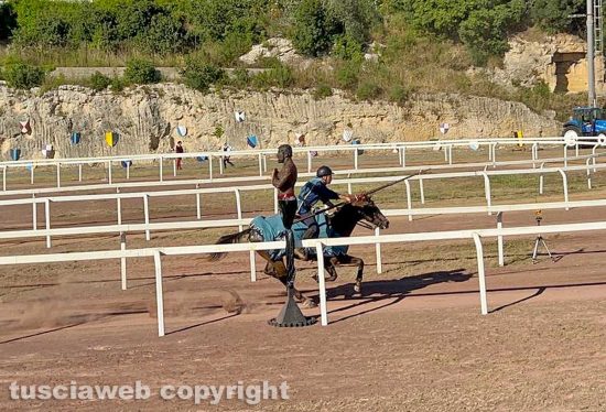 Il palio dell’Anello di Tarquinia - Seconda classificata contrada San Pancrazio 