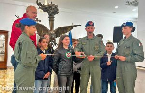 Viterbo - Aviazione dell'esercito - Taglio del nastro