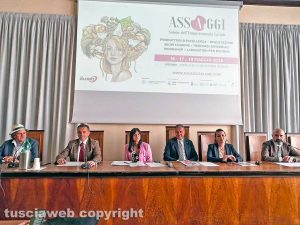 Viterbo - Presentazione di Assaggi - Carlo Zucchetti,Morzillo Francesco, Tiziana Laureti, Domenico Merlani, Chiara Frontini e Marco Tortolini