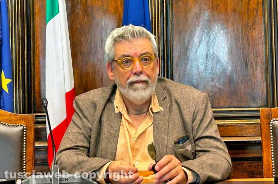 Viterbo - Alfonso Antoniozzi vice sindaco e assessore alla capitale europea della cultura