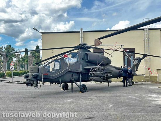 Viterbo - Aviazione dell'esercito - Elicottero AgustaWestland AW129 Mangusta nel museo del centro addestrativo