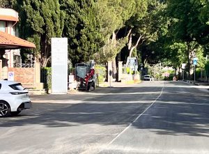 Vitorchiano - Asfaltature in via della stazione e su strada Sorianese