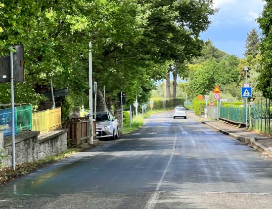 Vitorchiano - Asfaltature in via della stazione e su strada Sorianese
