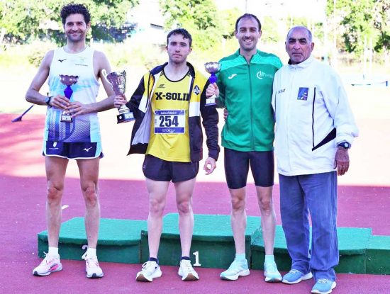 La premiazione del Trofeo Banca Lazio Nord