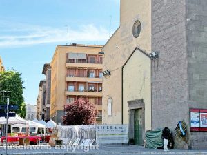 Viterbo - Ex chiesa degli Almadiani, partiti i lavori per il centro multimediale