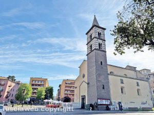Viterbo - Ex chiesa degli Almadiani, partiti i lavori per il centro multimediale