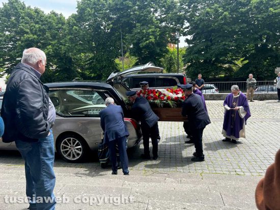 Montefiascone - I funerali di Mario Trapè