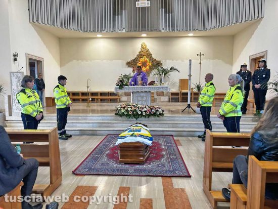 Viterbo - I funerali di Cinzia Viglianti