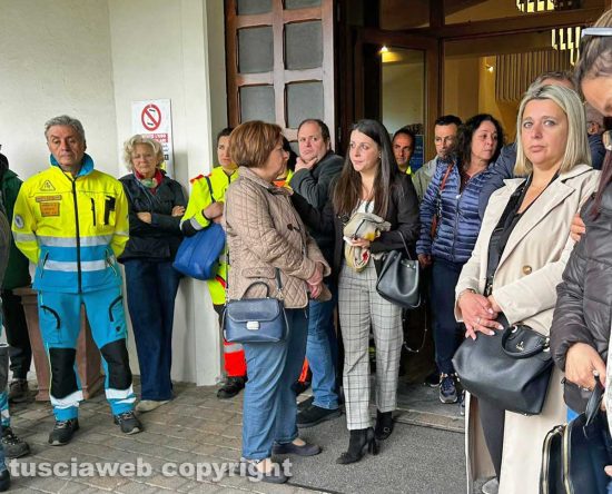 Viterbo - I funerali di Cinzia Viglianti - Chiara Frontini