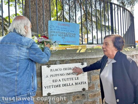 Viterbo - L’anniversario dell’assassinio di Peppino Impastato