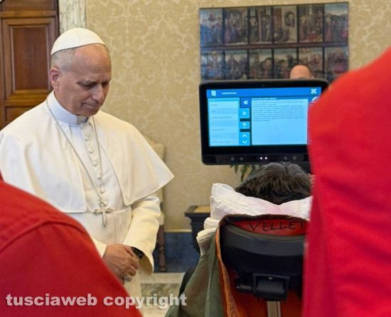 L'incontro di Italo Leali con papa Leone XIV